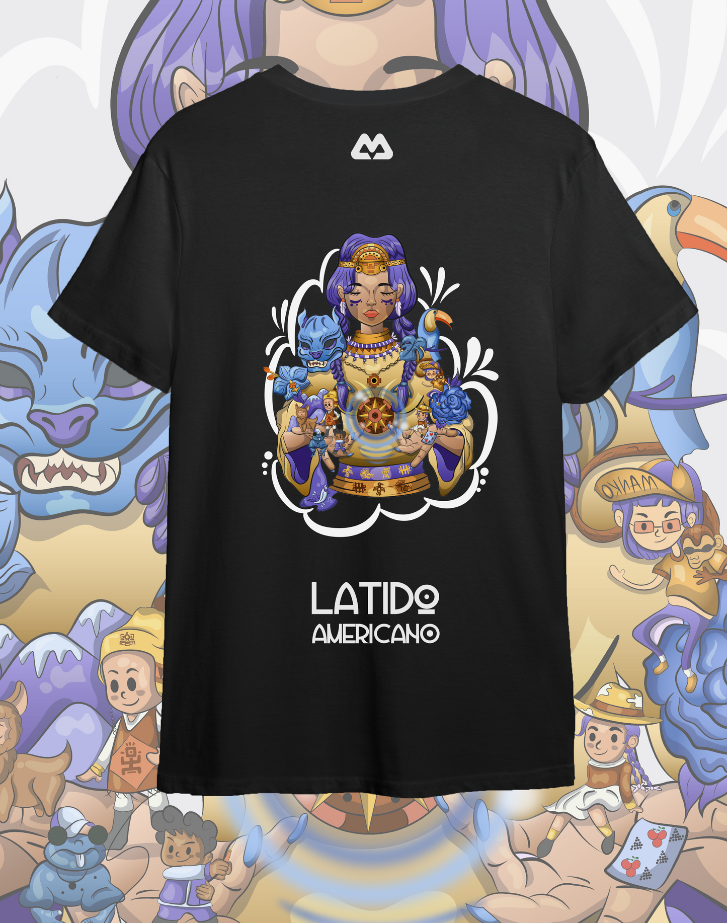 Camiseta "LATIDO AMÉRICA"