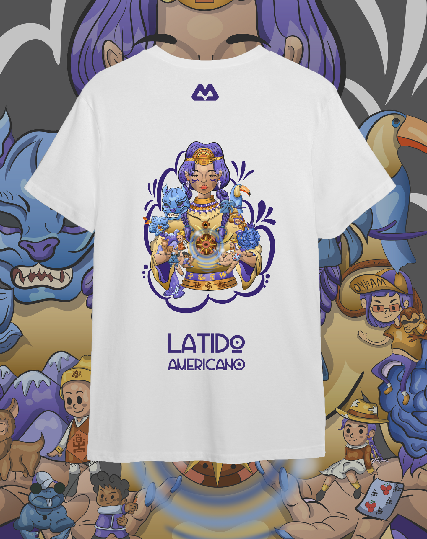 Camiseta "LATIDO AMÉRICA"