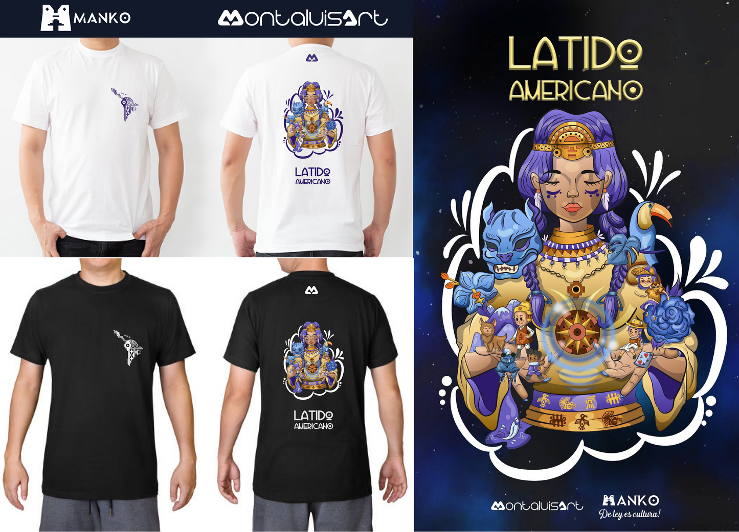 Camiseta "LATIDO AMÉRICA"